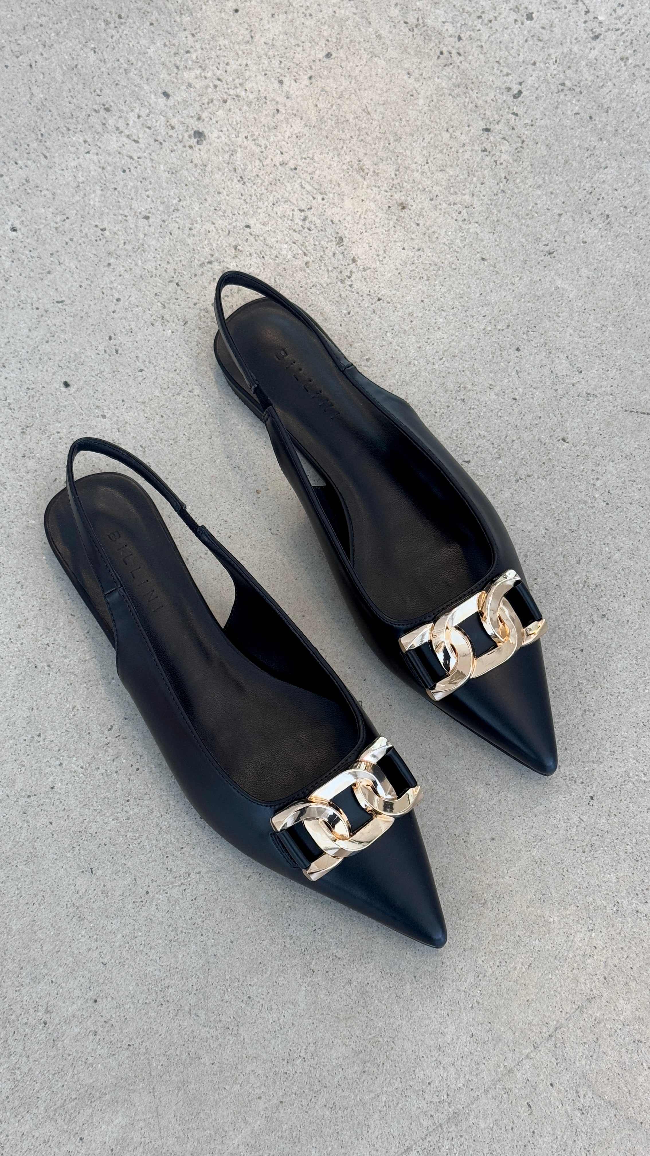 Jane Ballet Flats - Black