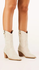 Darla Boot - Sand Suede