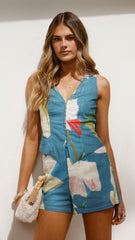 Cairo Shorts - Blue Orchid