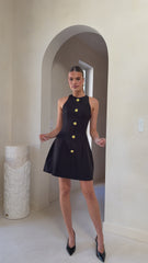 Nila Mini Dress - Black
