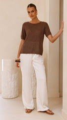 Summer Tee - Mocha