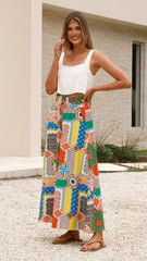 Belinda Pants - Dazzle Print