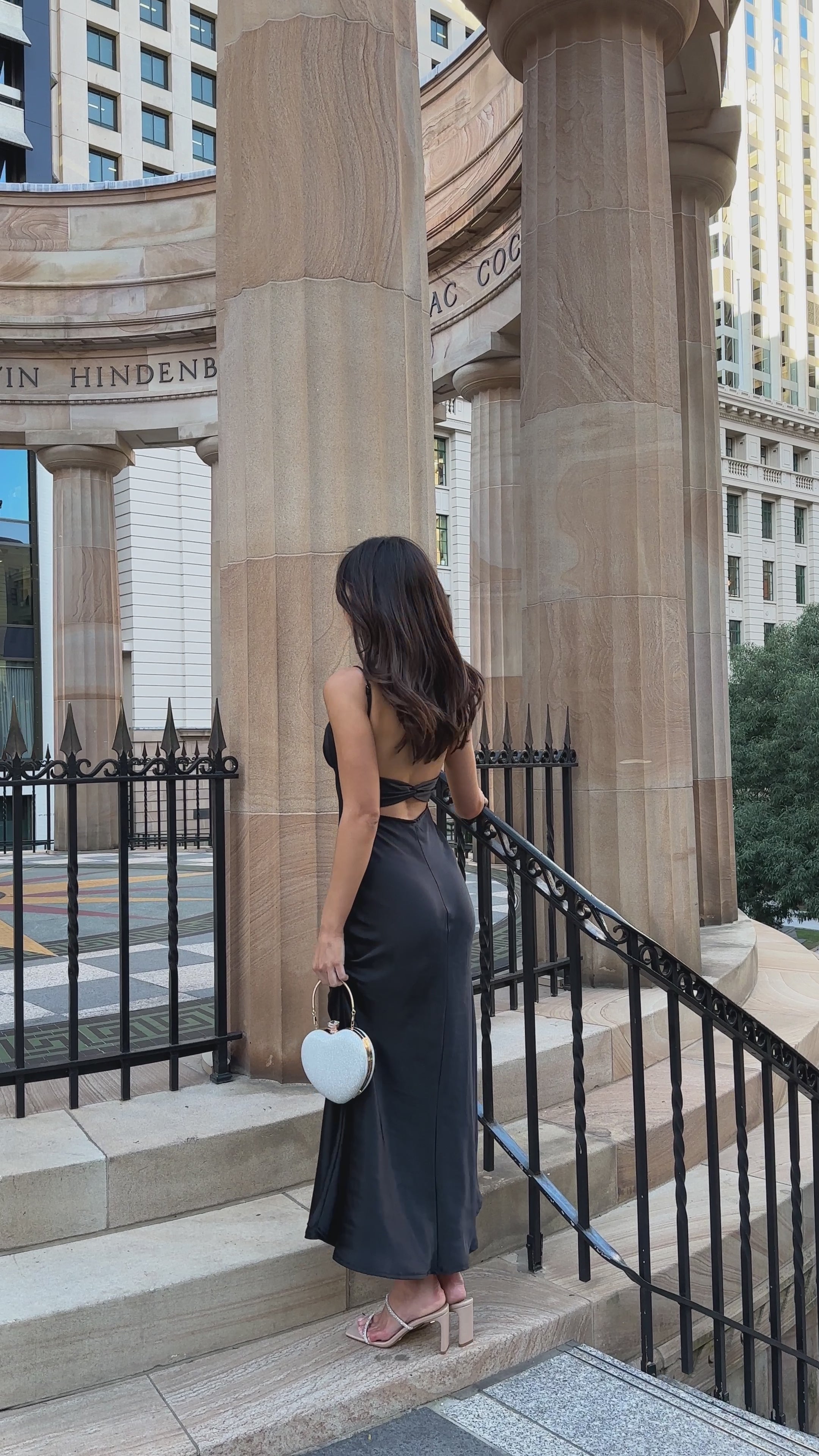 Rue Maxi Dress - Black