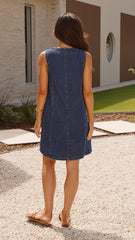 Sacha Denim Mini Dress - Indigo