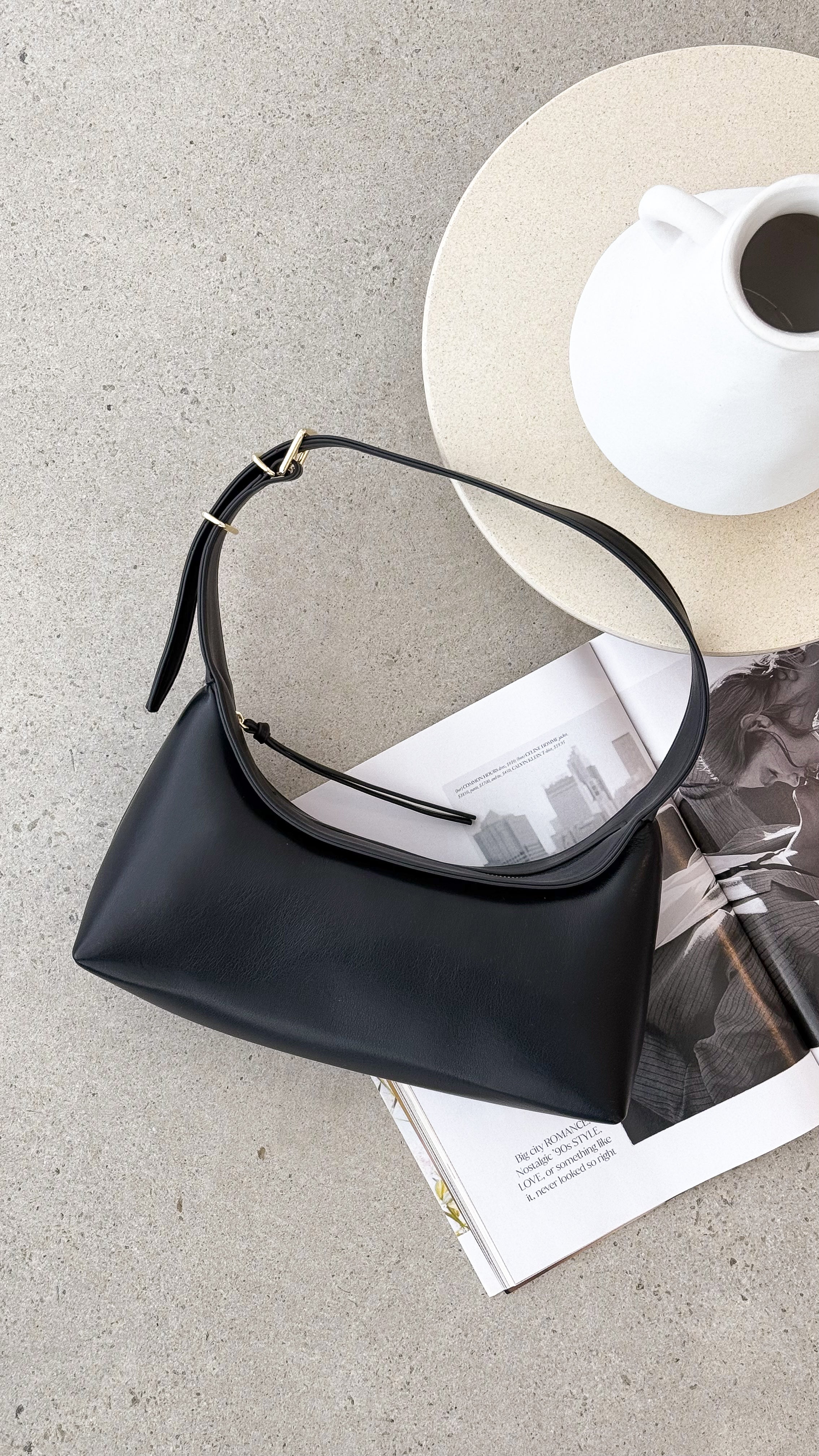 Eden Shoulder Bag - Black