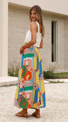 Belinda Pants - Dazzle Print