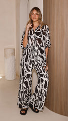 Jamerson Pants - Black/White
