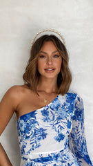 Whitney Headpiece - Gold/Pearl