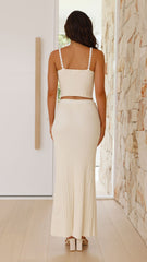 Penelope Maxi Skirt - Yellow