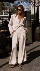 Khloe Pants - Ivory