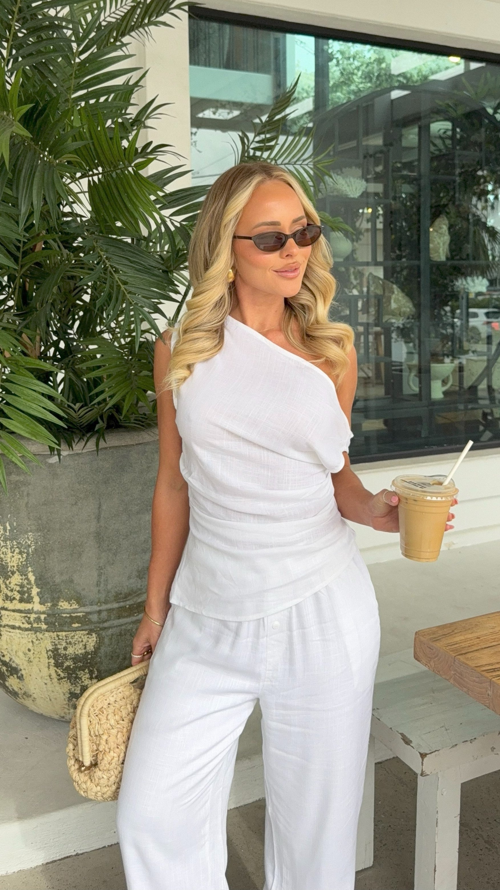 Nala Pants - White