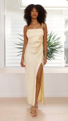 Ilana Maxi Dress - Yellow