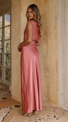 Gigi Maxi Dress - Baked Rose