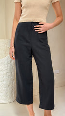 Cammie Capri Pants - Black