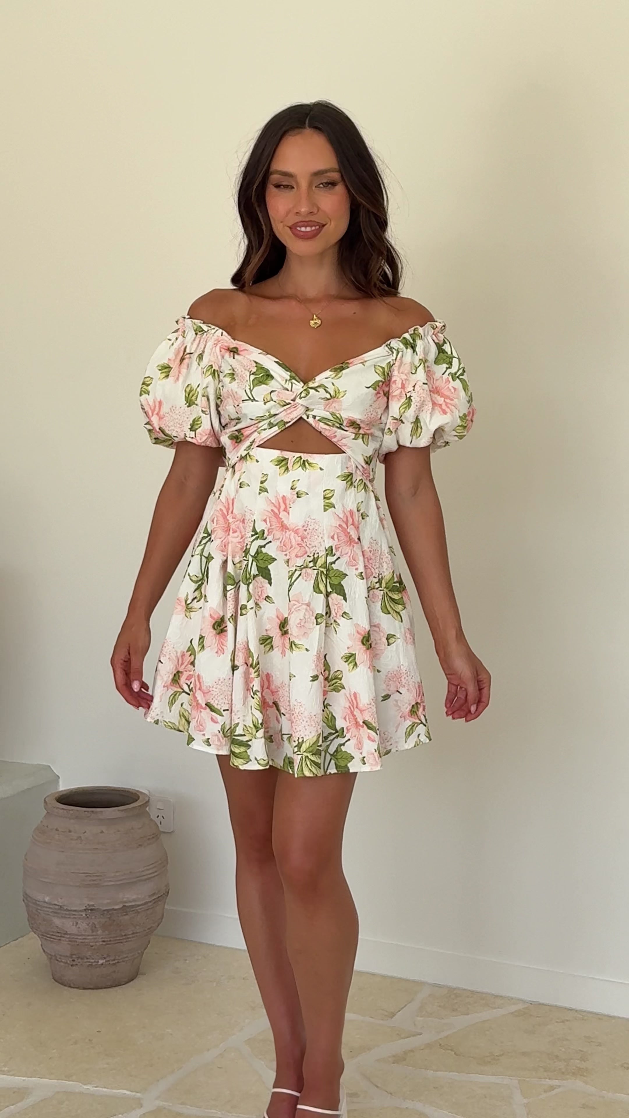 Stelle Mini Dress - Bloom