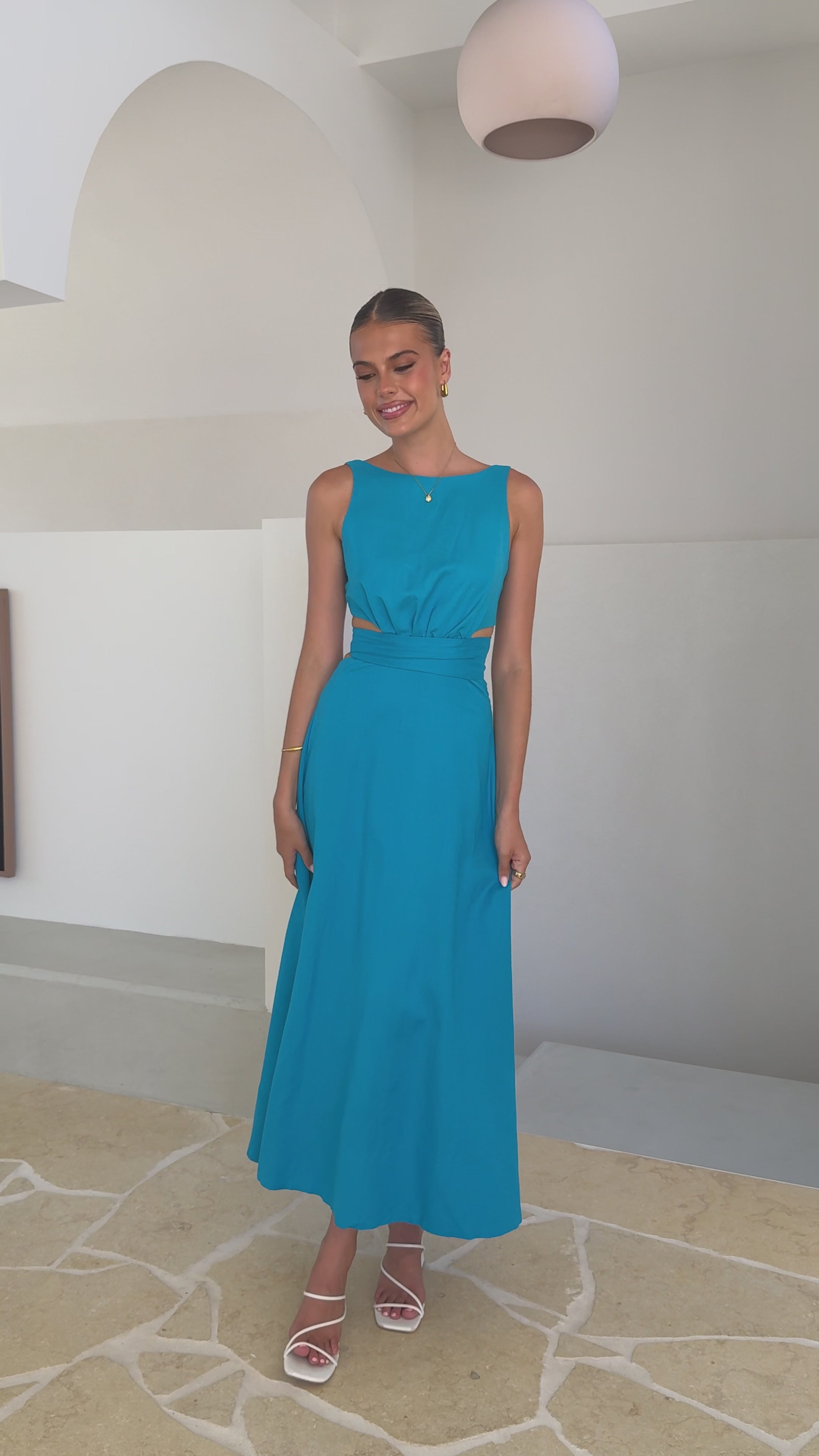Kimberley Maxi Dress - Blue