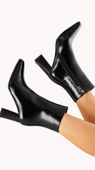 Wez Boots - Black Shine