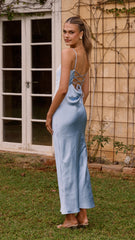Keira Maxi Dress - Baby Blue