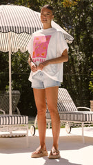 Seashell Lover Tee - White
