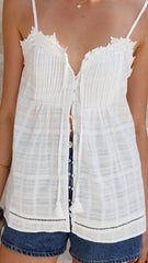 Averie Top - White