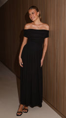 Manalla Maxi Dress - Black