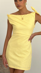 Ebbe Mini Dress - Lemon