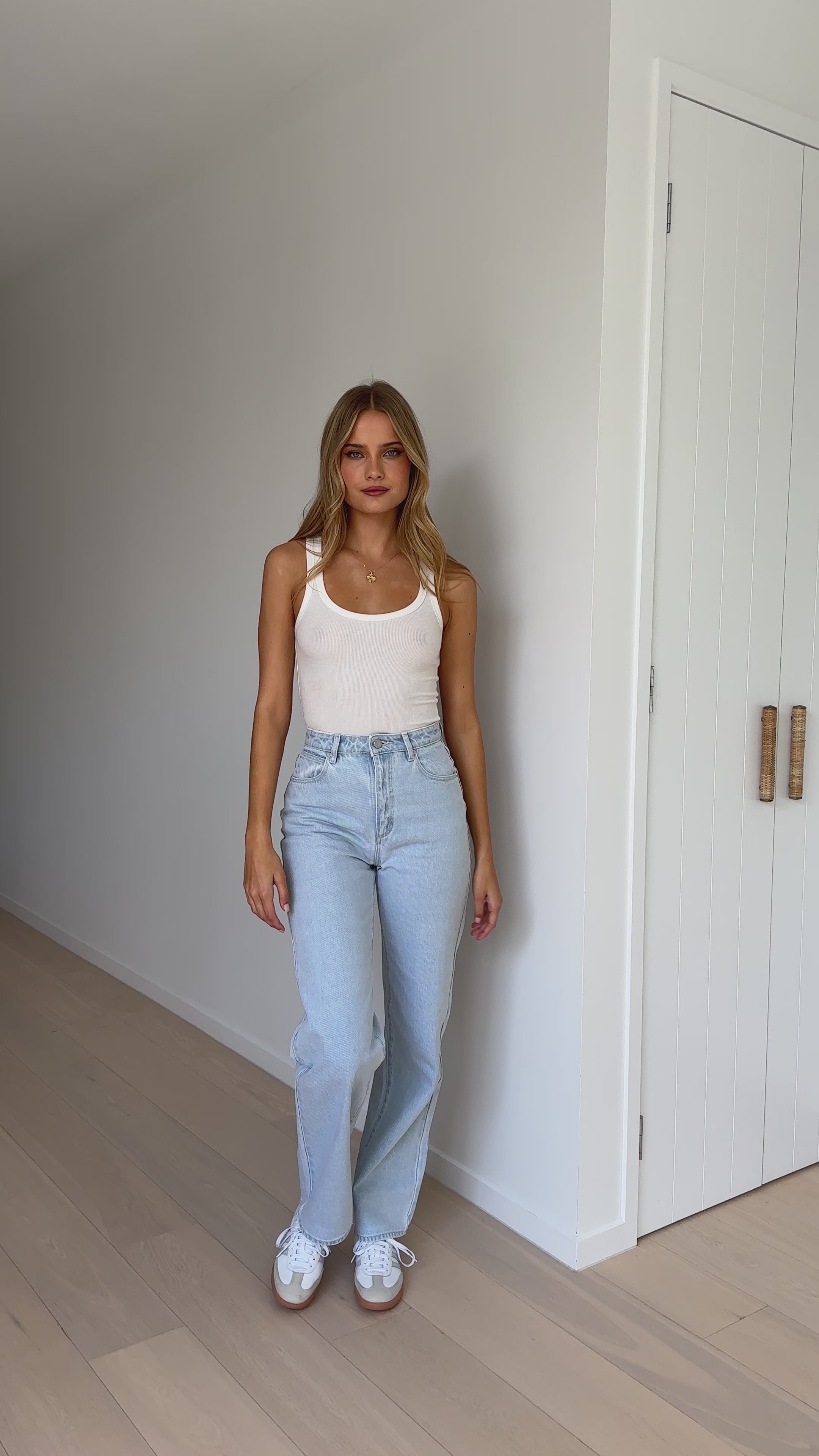Abrand Carrie Jean - Iris Bleached Vintage Blue