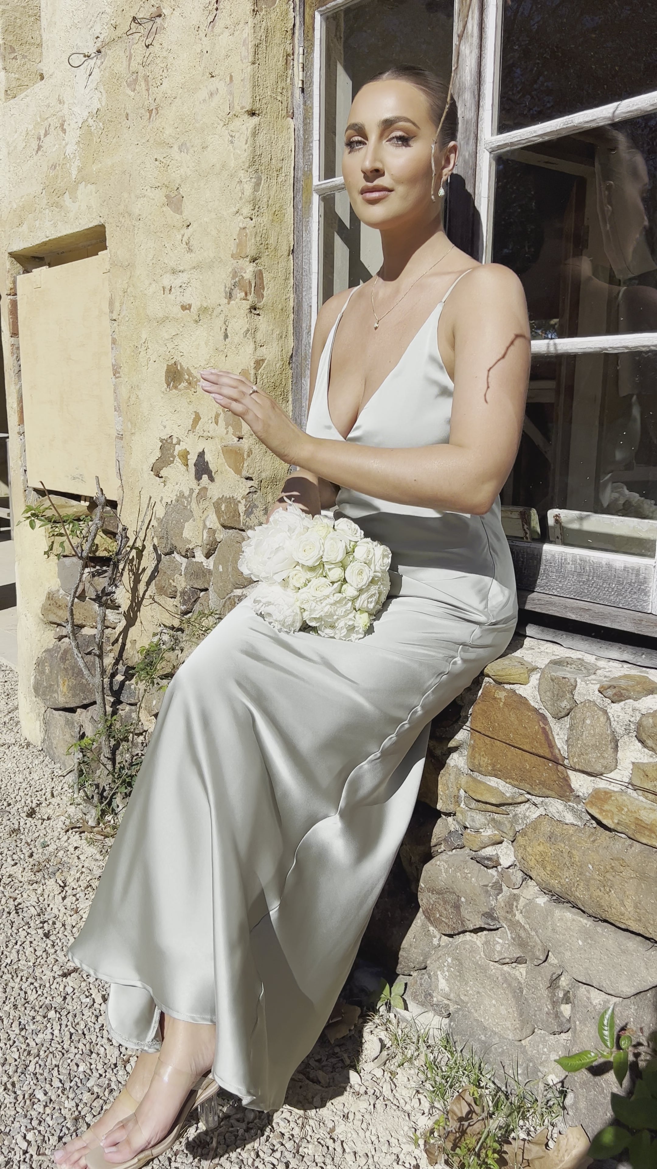 Ziah Maxi Dress - Olive