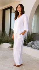 Andrea Top - White