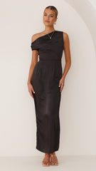Harlowe Maxi Dress - Black