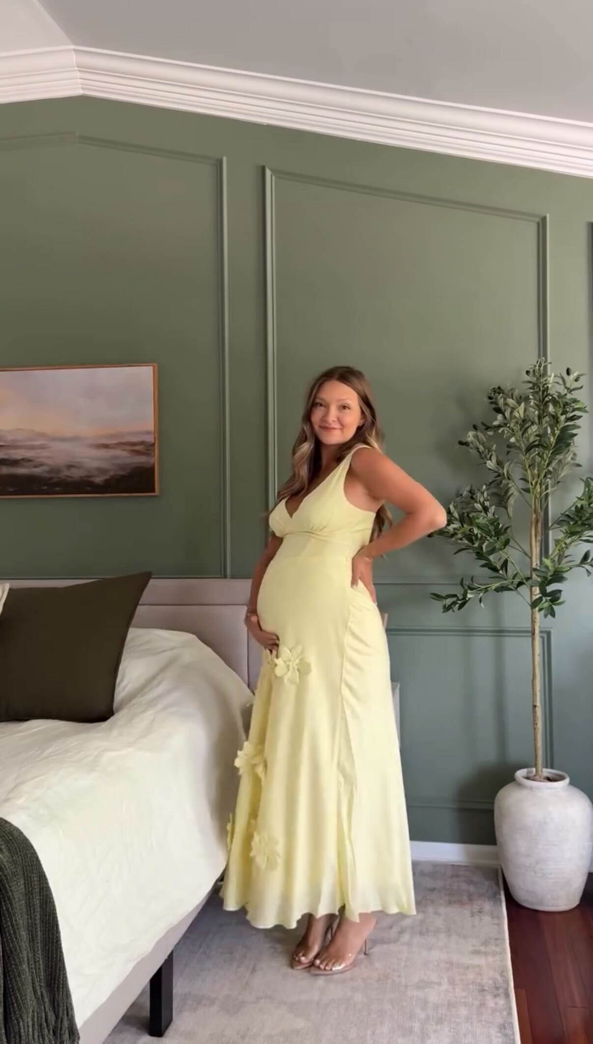 Lavara Maxi Dress - Yellow