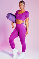 Superset-Leggings in Purple