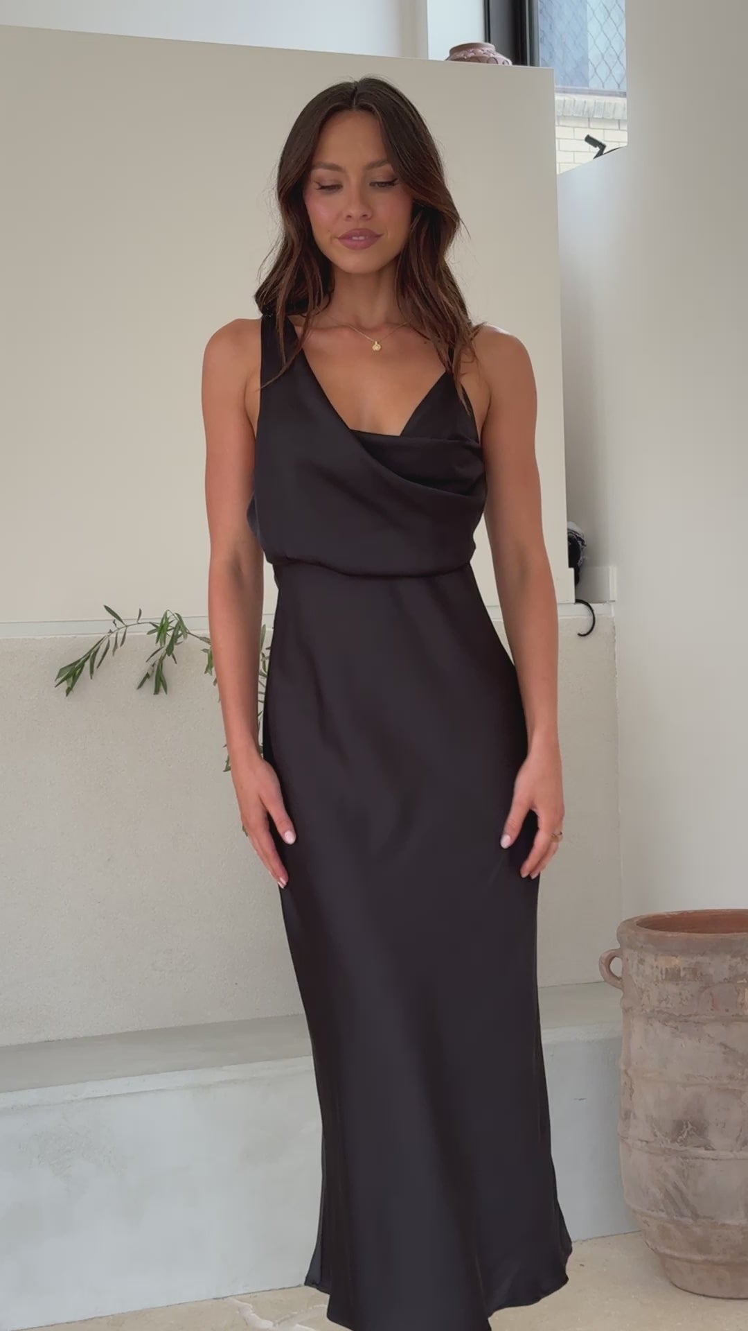 Audrey Maxi Dress - Black