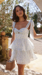 Oceane Mini Dress - Blue