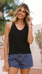 Kady Knit Top - Black