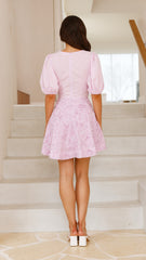 Calanthe Mini Dress - Lilac