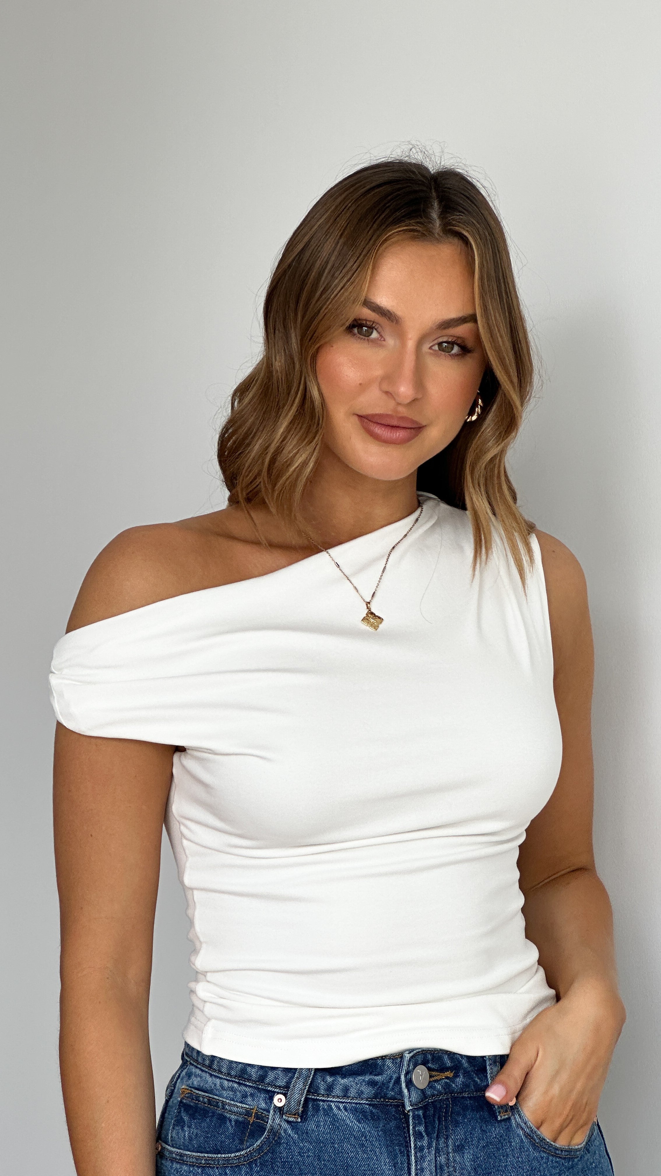 Elva Top - White