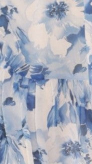 Rafiki Mini Dress - Blue Floral