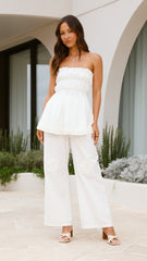 Ines Pants - White
