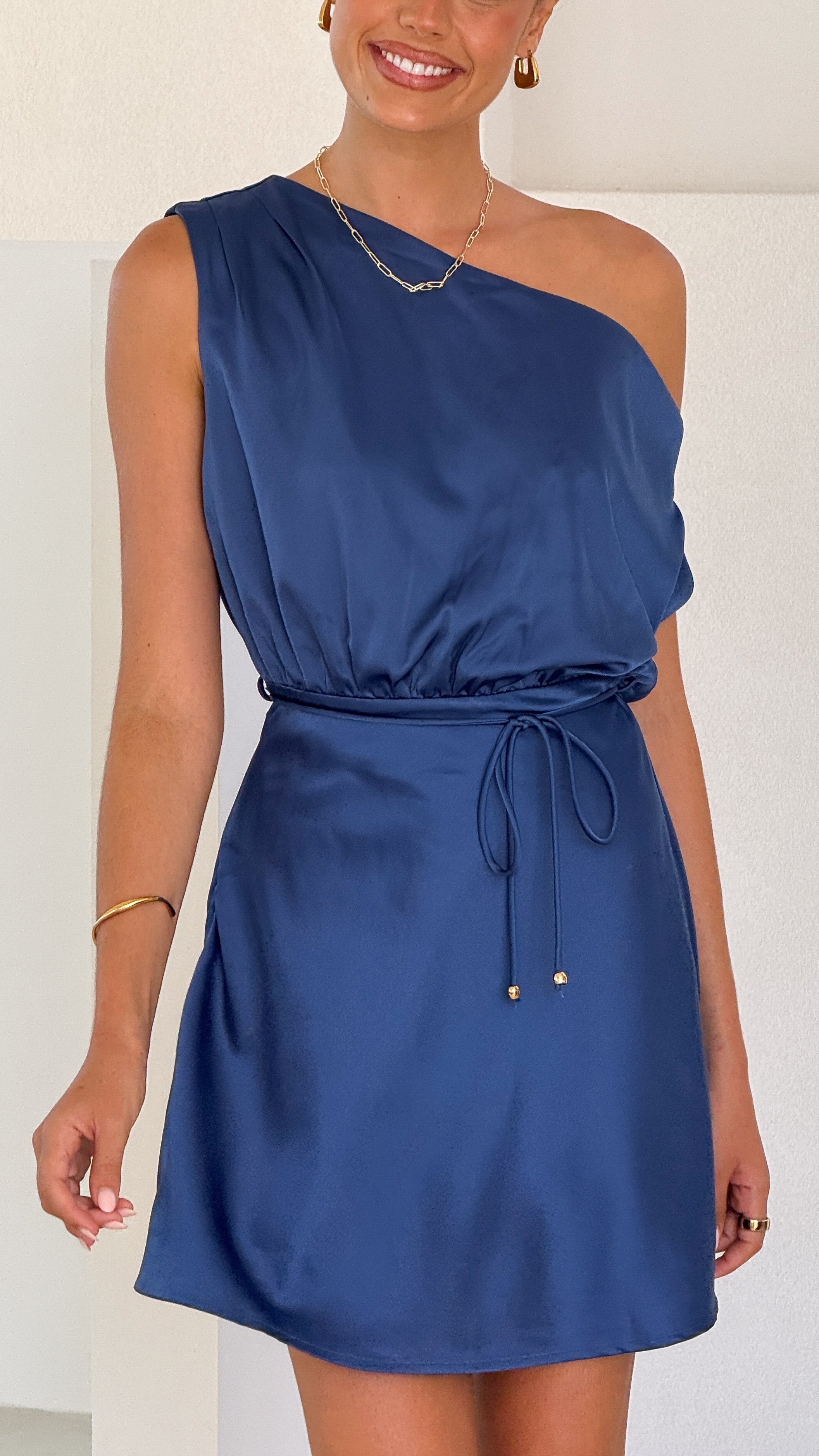Prudence Mini Dress - Blue