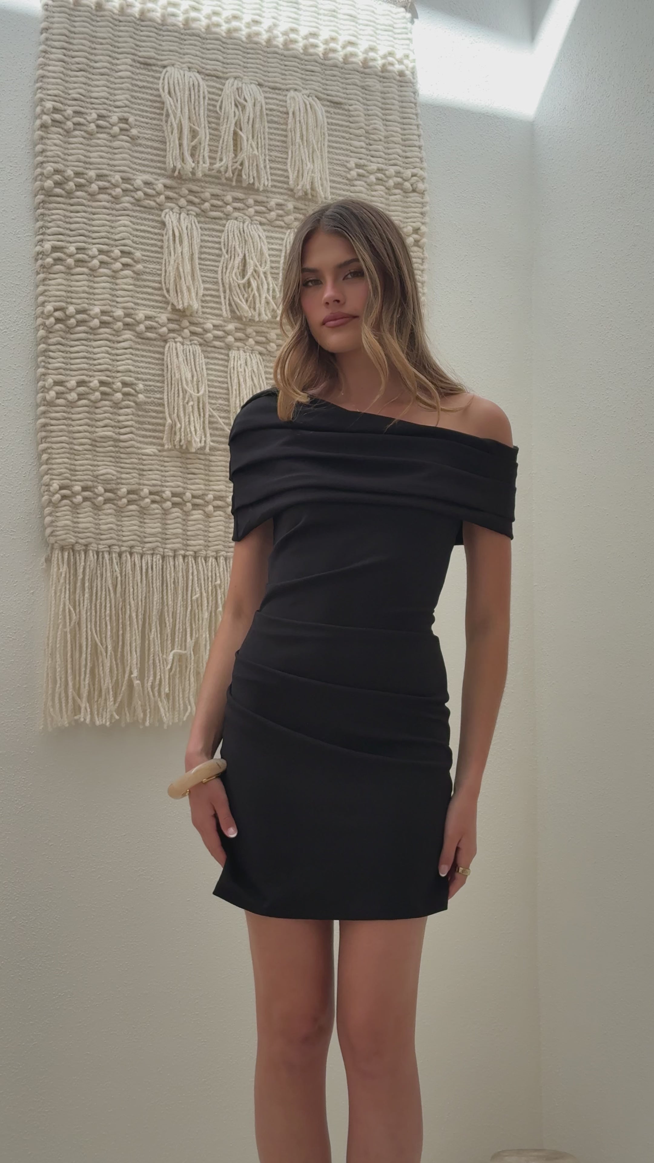 Telaia Mini Dress - Black