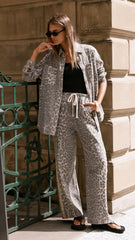 Vox Jacket - Leopard Print