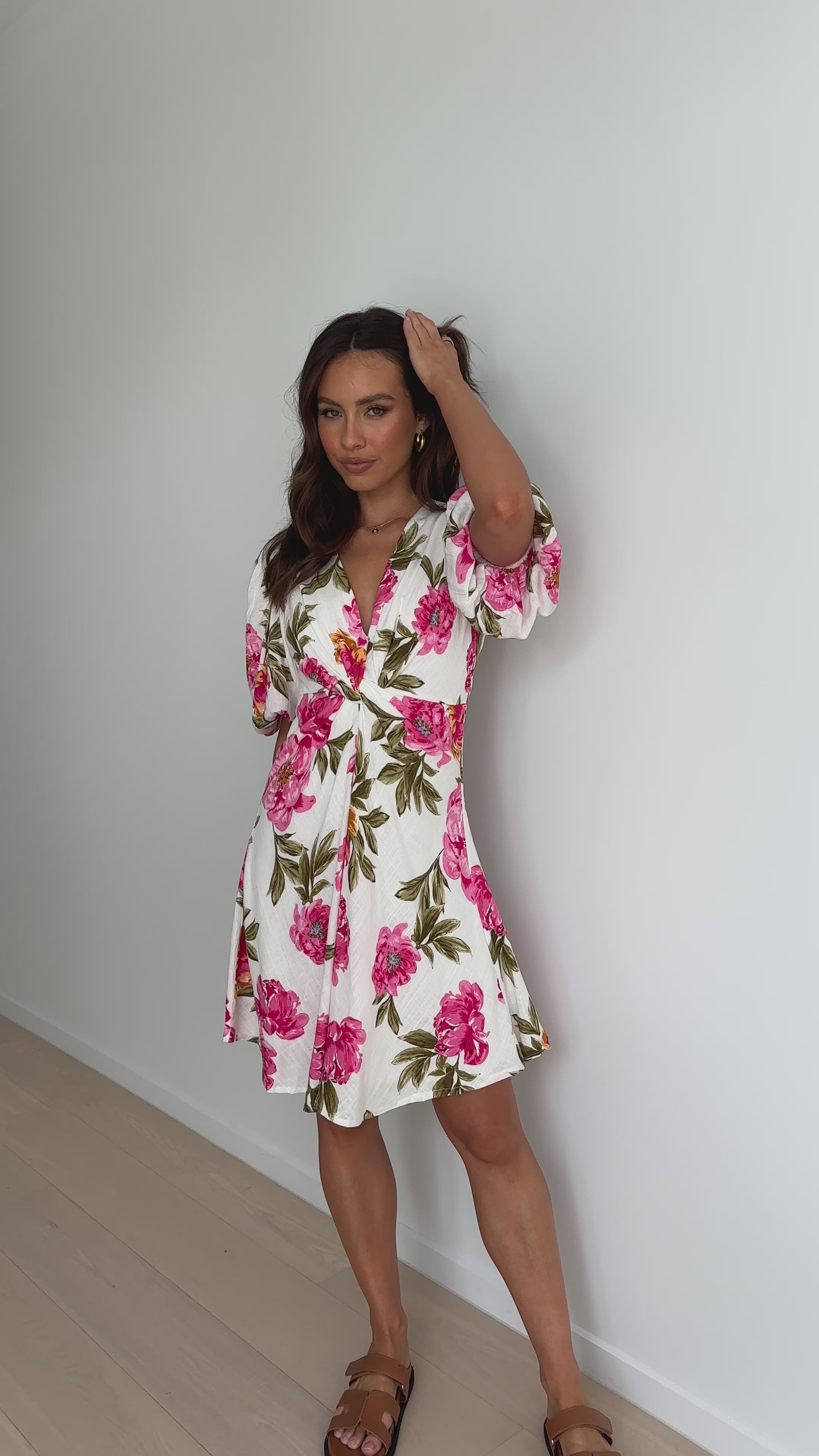 Neisha Mini Dress - Bonita Floral