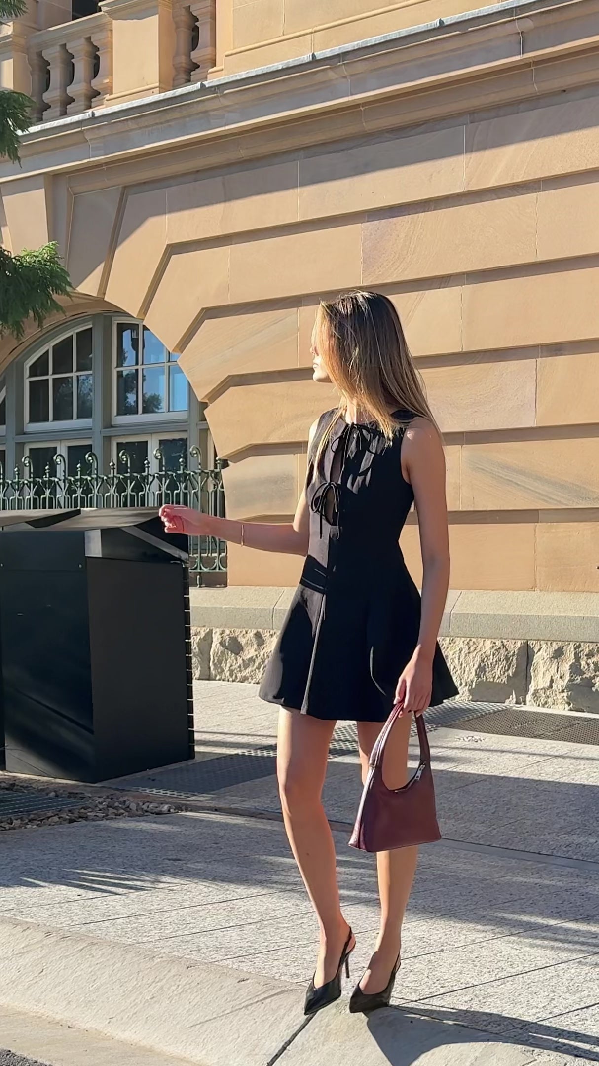 Sweeny Mini Dress - Black