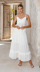 Majella Maxi Skirt - White