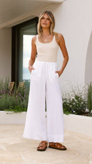 Sabin Pants - White