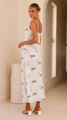 Jaime Top - Sweet Bow Blue