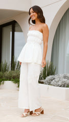 Ines Pants - White