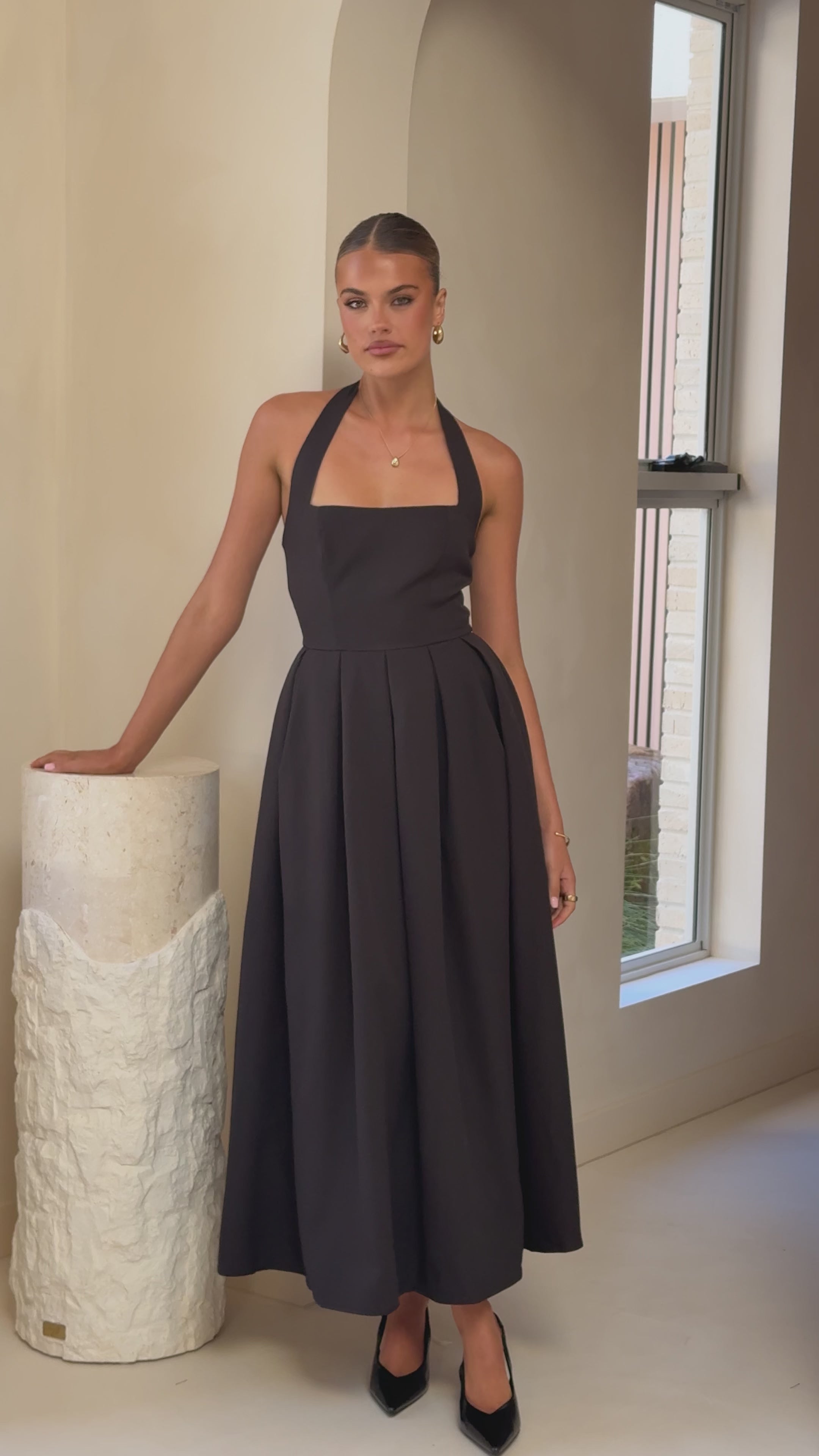 Kristen Maxi Dress - Black