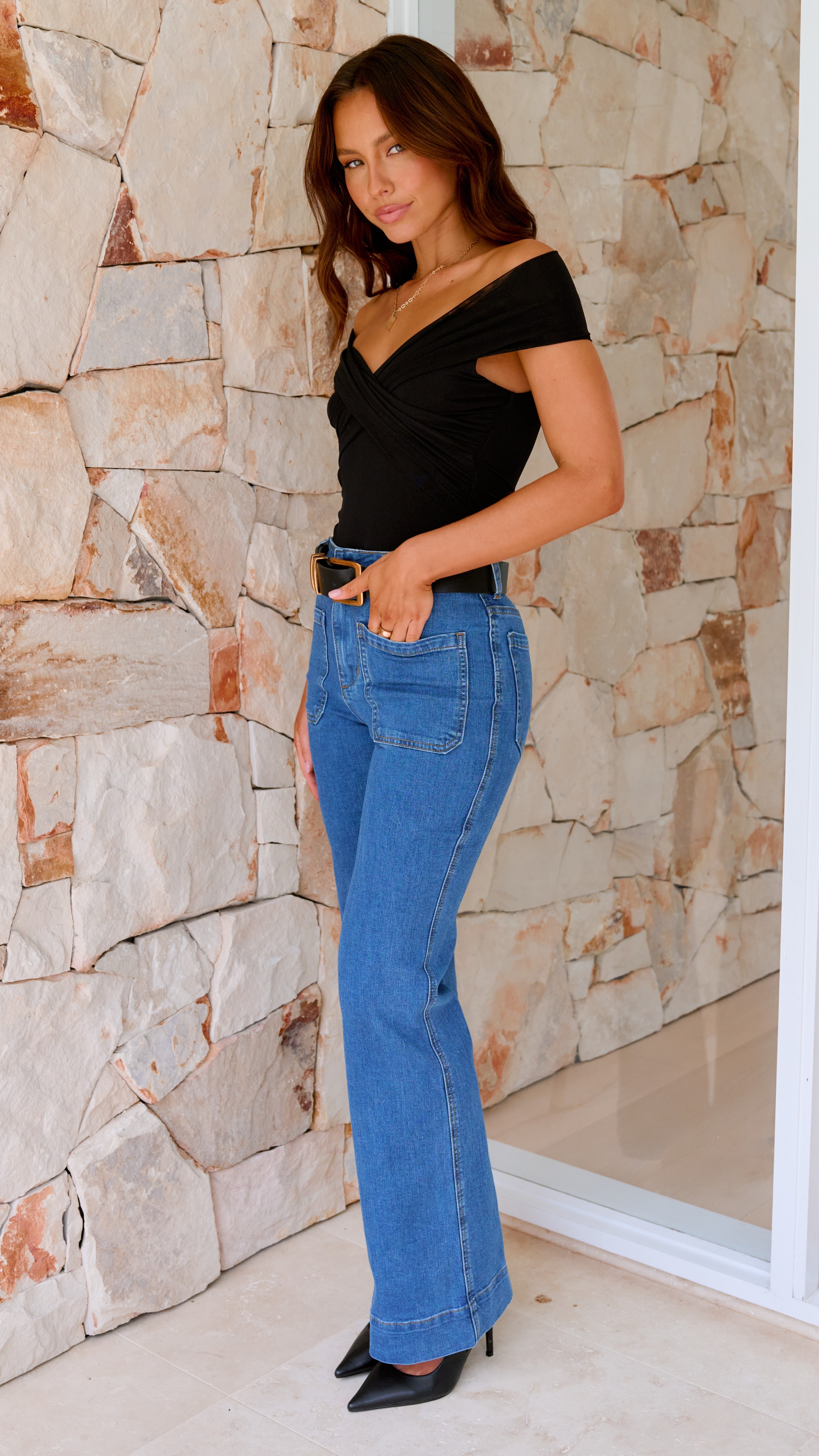 Haiku Bodysuit - Black